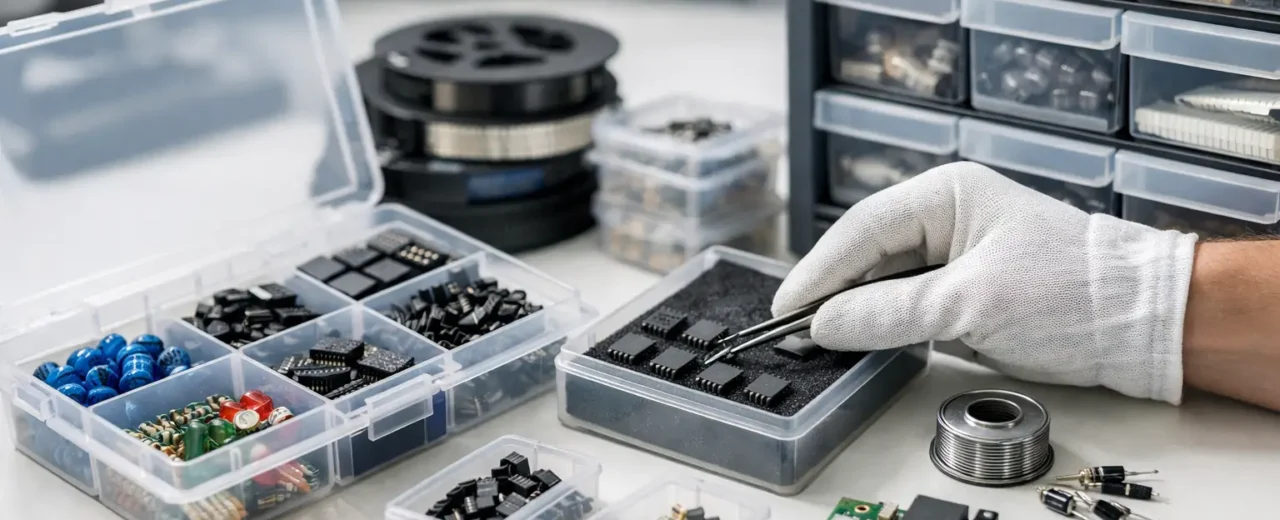Jak przechowywać elementy elektroniczne