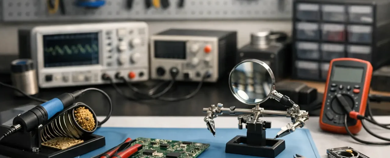 Jak zorganizować mały warsztat elektronika