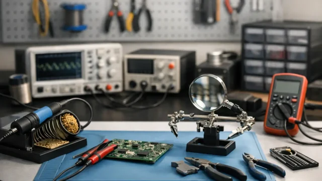 Jak zorganizować mały warsztat elektronika