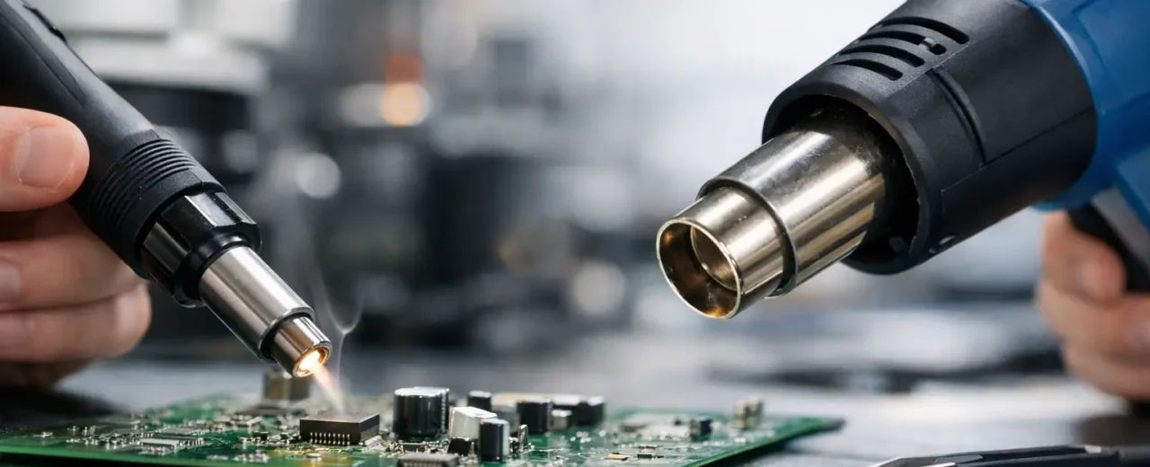 Hot air czy opalarka? Wybór do elektroniki