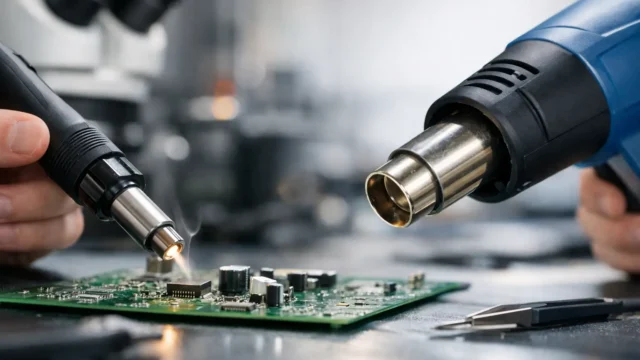 Hot air czy opalarka? Wybór do elektroniki